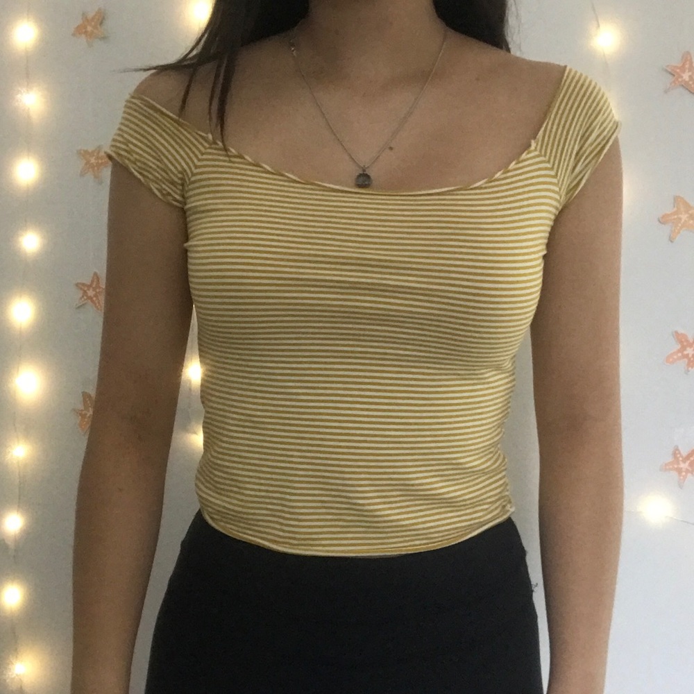 Brandy off the shoulder top